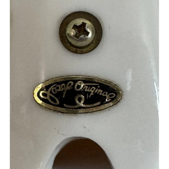 RARE!! VINTAGE LIGHT ANGEL, JOSEF ORIGINALS NIGHT LIGHT/LAMP, Gold & White *Read - Picture 8 of 11